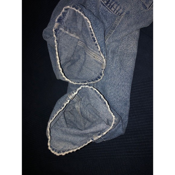 Wranglers originals Jeans 100% Cotton Mens 36x32 94OR0SV Carpenters blue denim - Picture 12 of 12